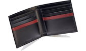 Bifold Wallet One Stripe Calf