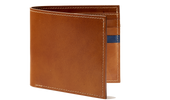 Bifold Wallet One Stripe - Antique Rosewood Calf