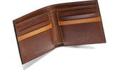 Bifold Wallet One Stripe Dark Calf