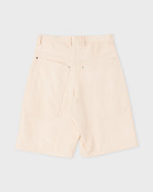 Big Pocket Leather Shorts Pale Ale
