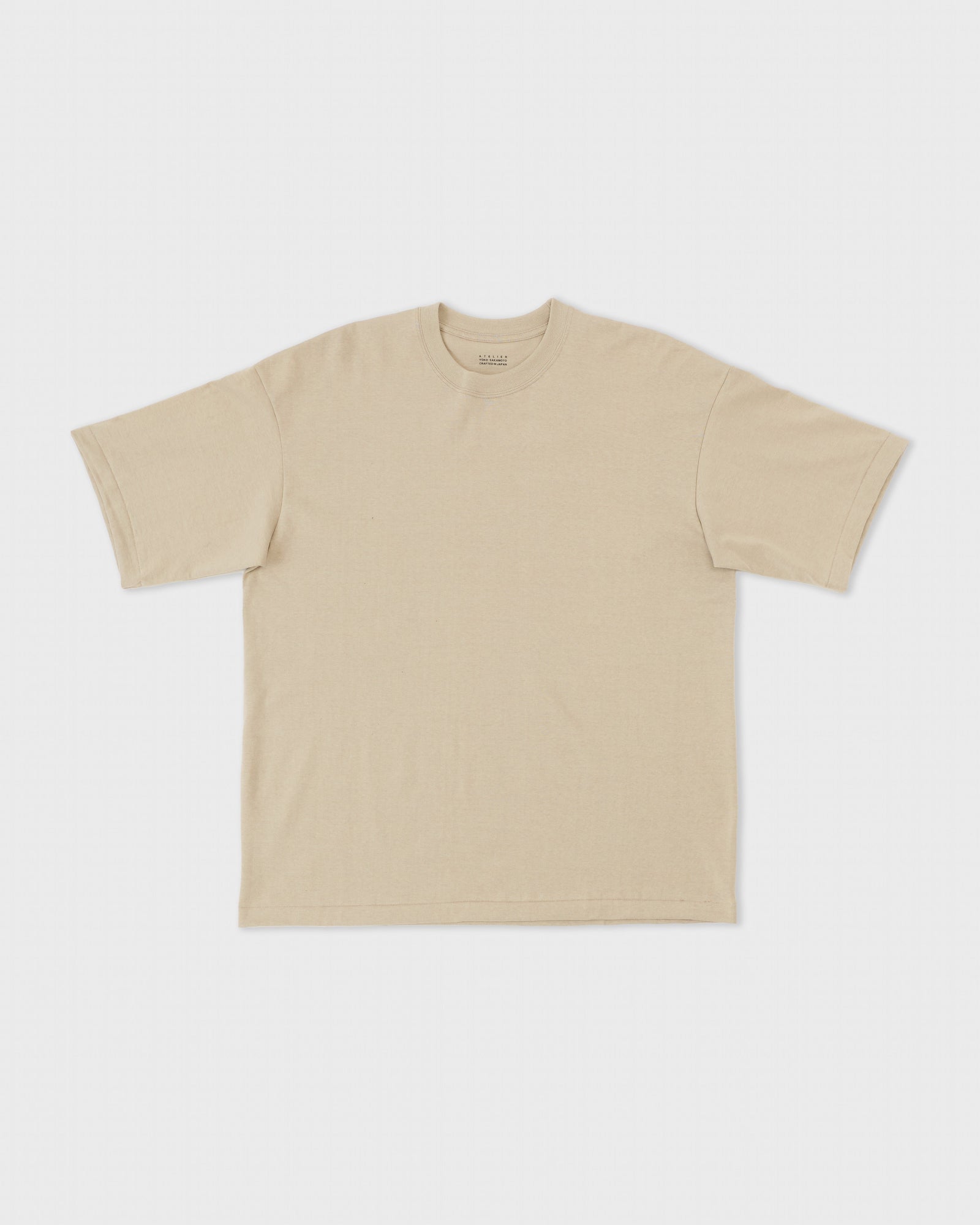 Big Tube T Shirt Beige