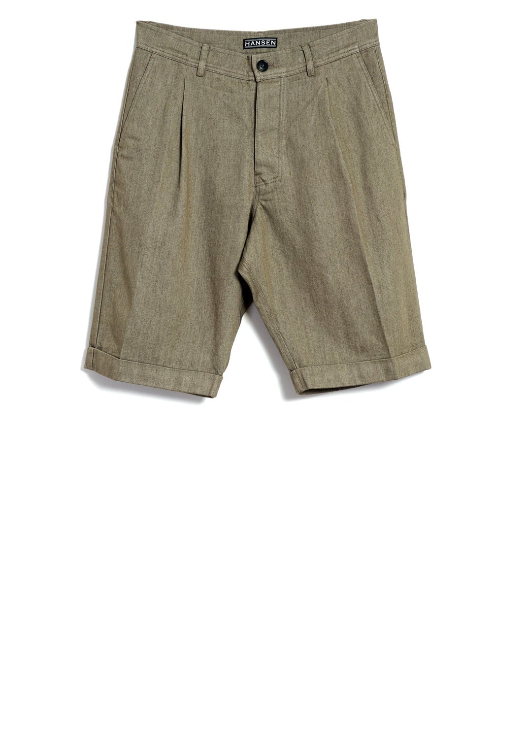 Birk Single Pleated Shorts Safari