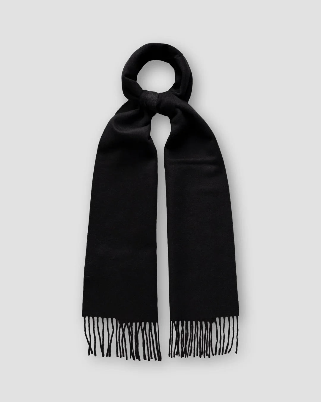 Gray Double Sided Wool Scarf