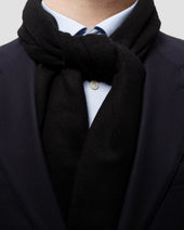 Gray Double Sided Wool Scarf