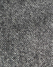 White Plain Weave Wool Flat Cap