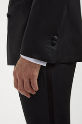 Double Breasted Tuxedo Jacket Made In Italy