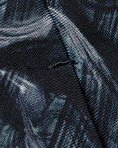 Black Geomentric Silk Tie