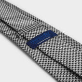Houndstooth Silk Tie