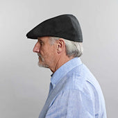 Linen Flat Cap