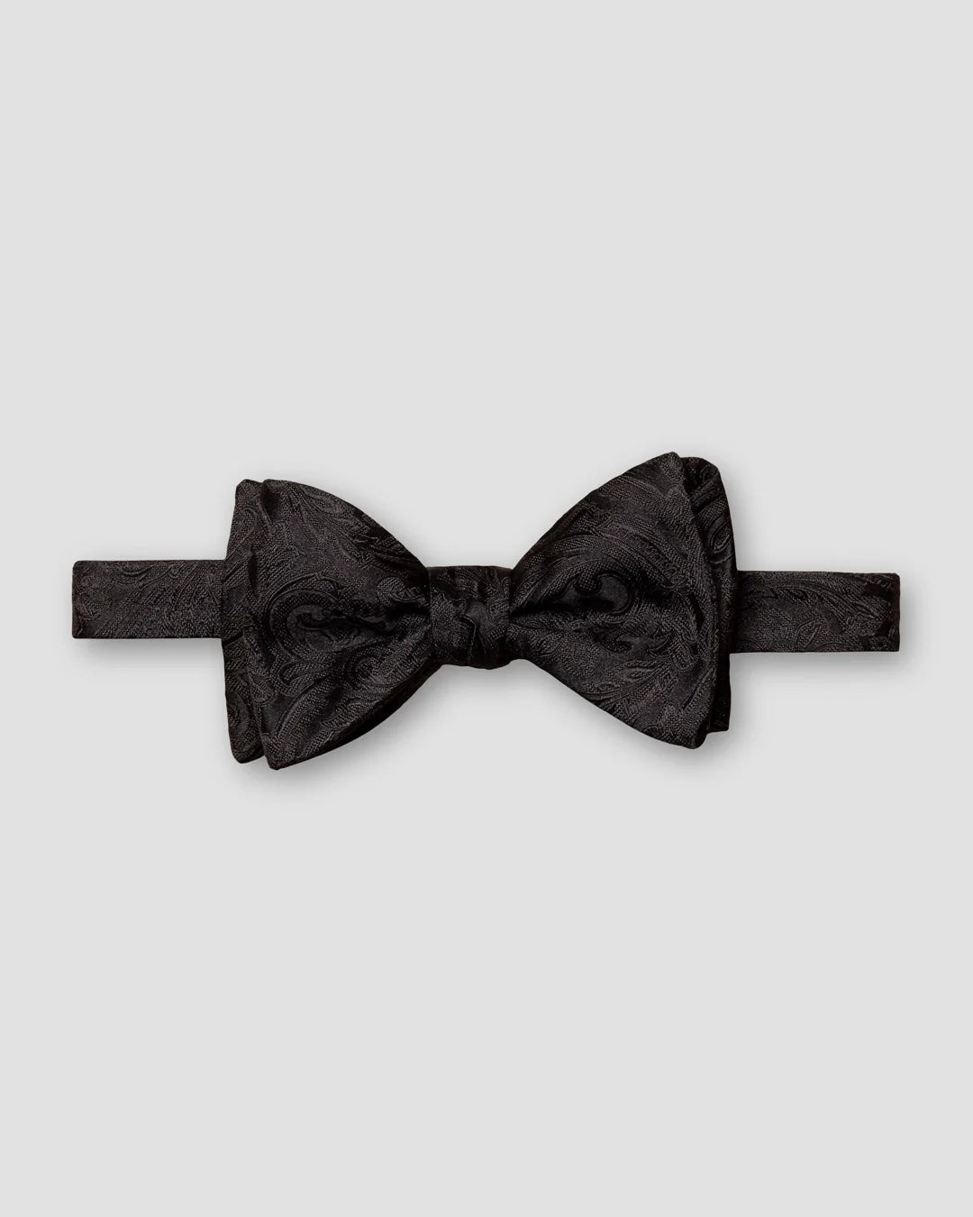Jacquard Paisley Silk Evening Bow Tie Self Tied