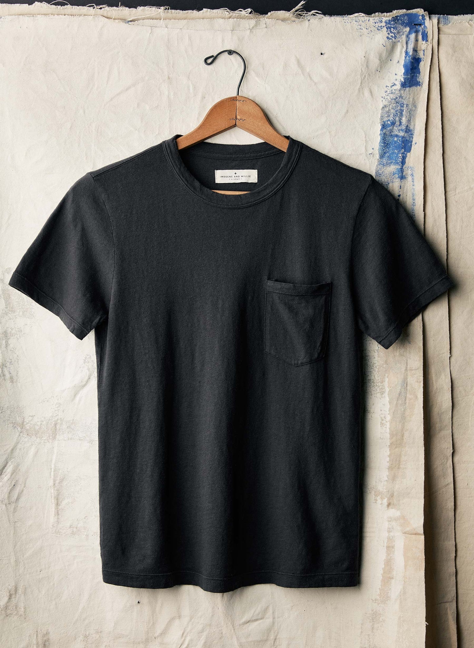 Faded Knit Pocket Tee