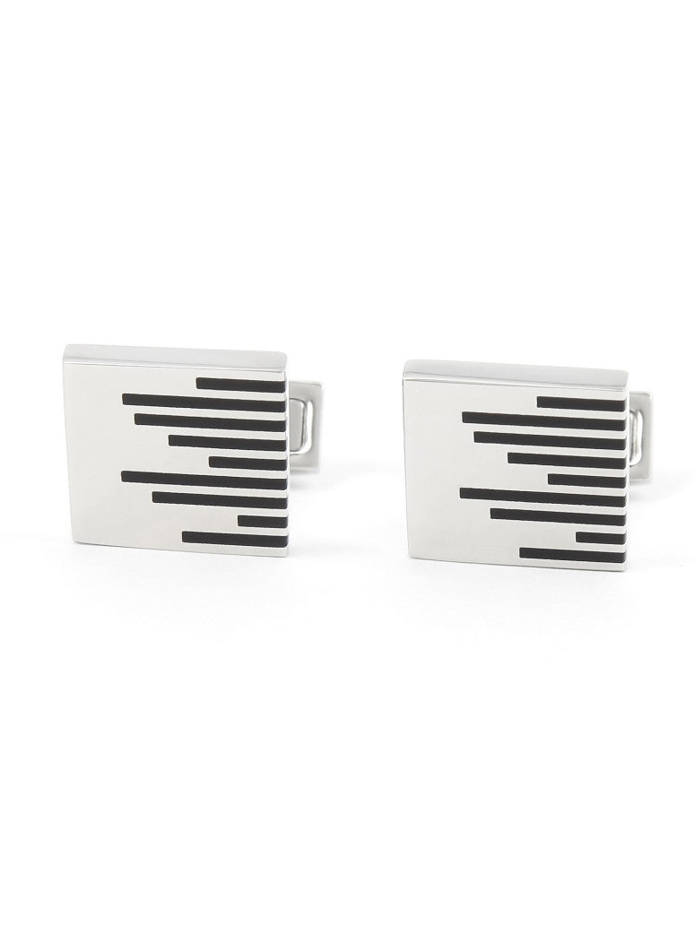 Striped Cufflinks Saint Briac