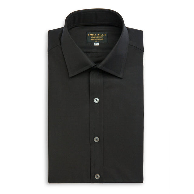 Black Superior Cotton Shirt