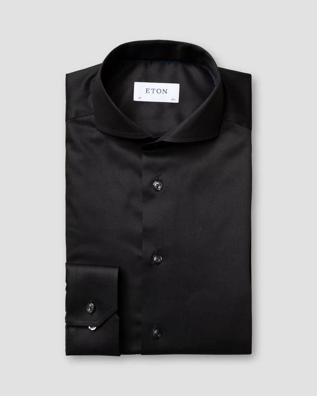 Black Twill stretch - Eton
