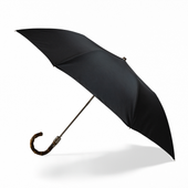 Black Telescoping Umbrella