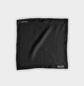 White Small Spot Silk Pocket Square