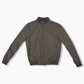 Black Zip Deck Lightweight Jacket