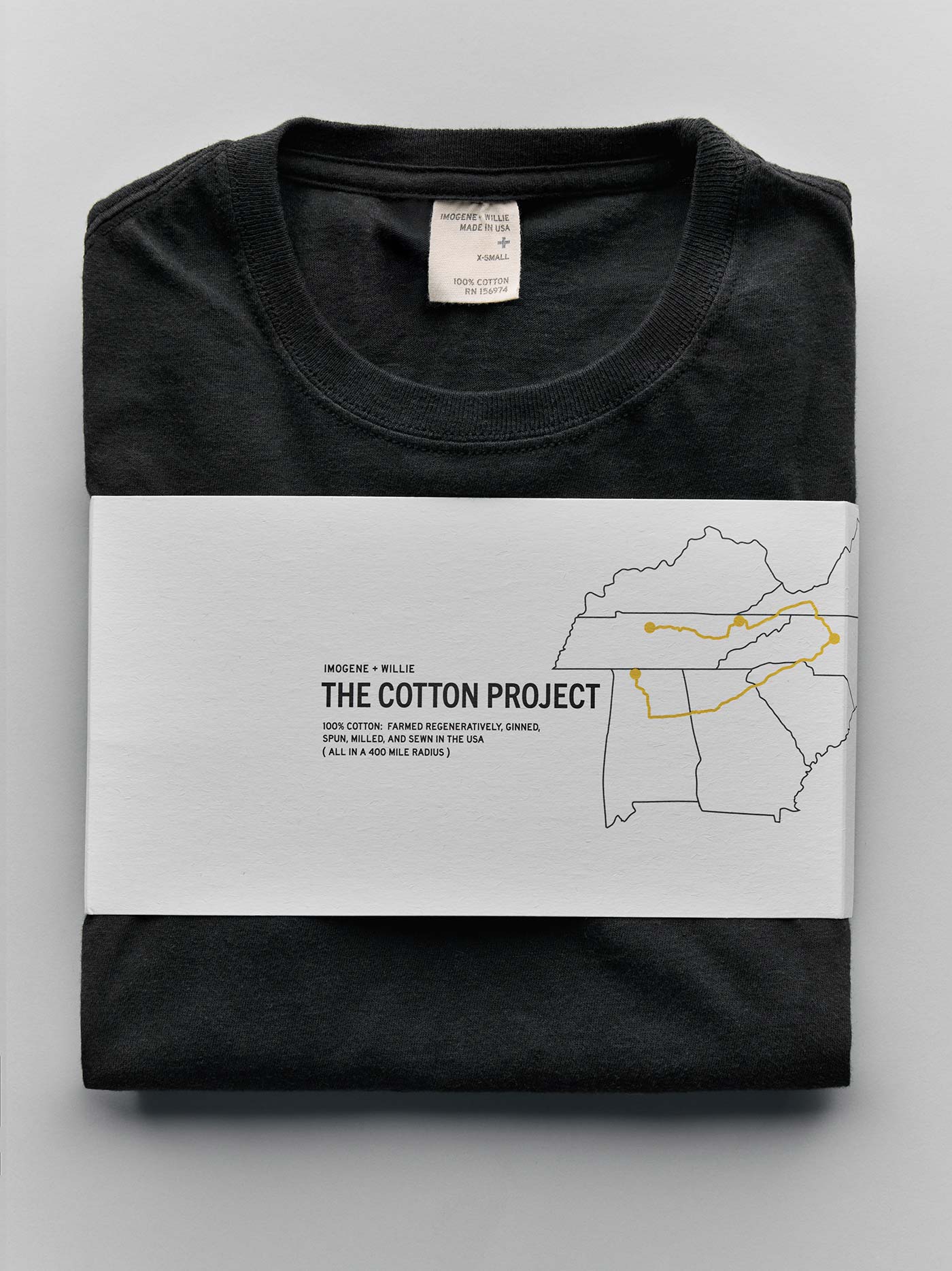 The Cotton Project Tee In Faded
