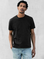 the cotton project tee in faded black