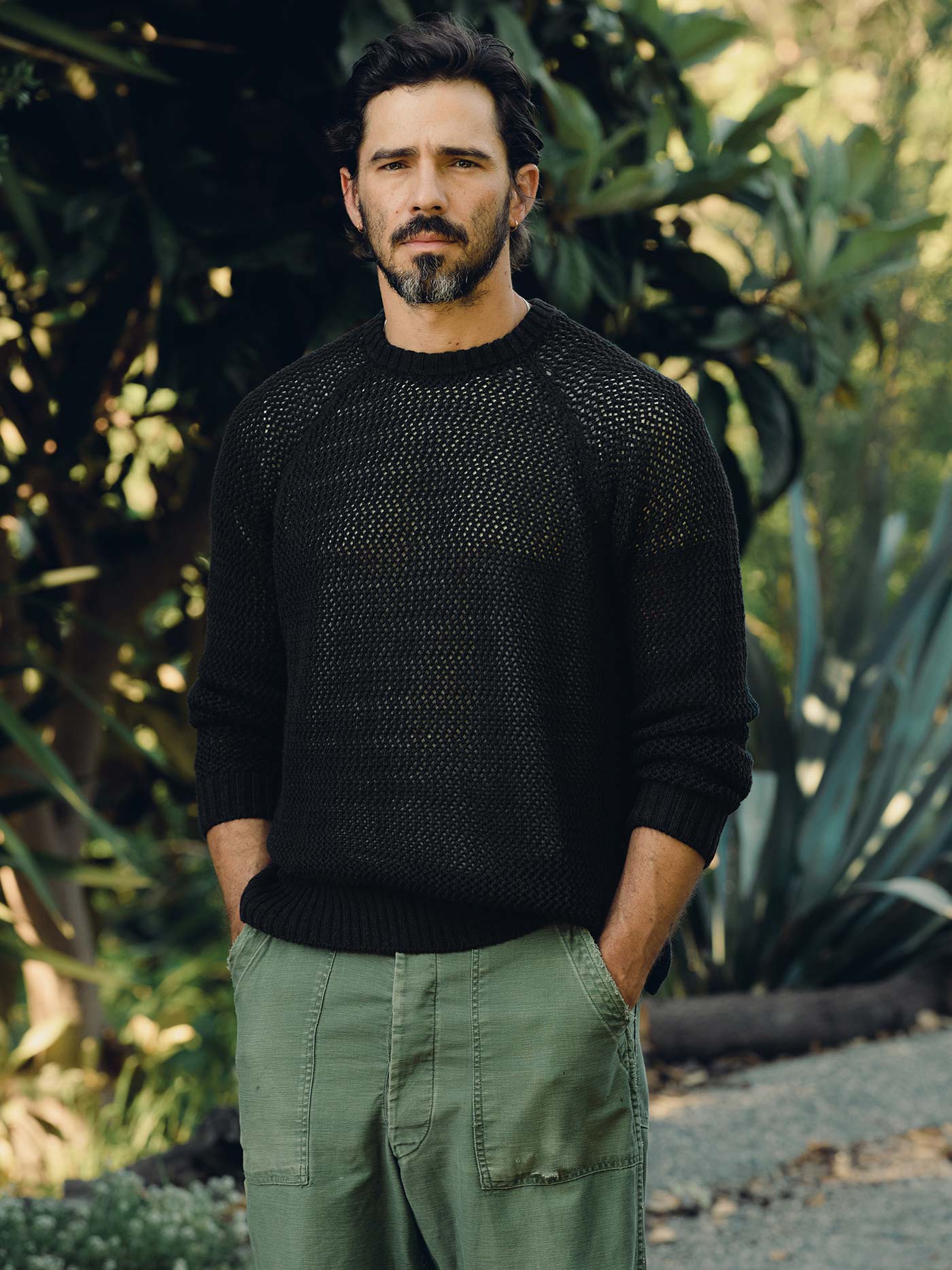 Cascabel Open Weave Sweater In
