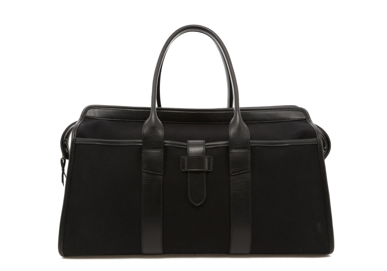 Troy Duffle - Black / Black Trim - 18oz Canvas