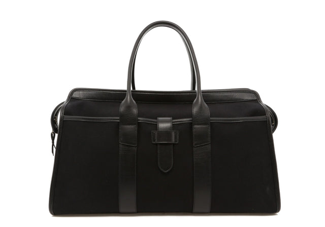 Troy Duffle - Black / Black Trim - 18oz Canvas