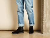 Rover Boots In Glove Suede Dark Sole