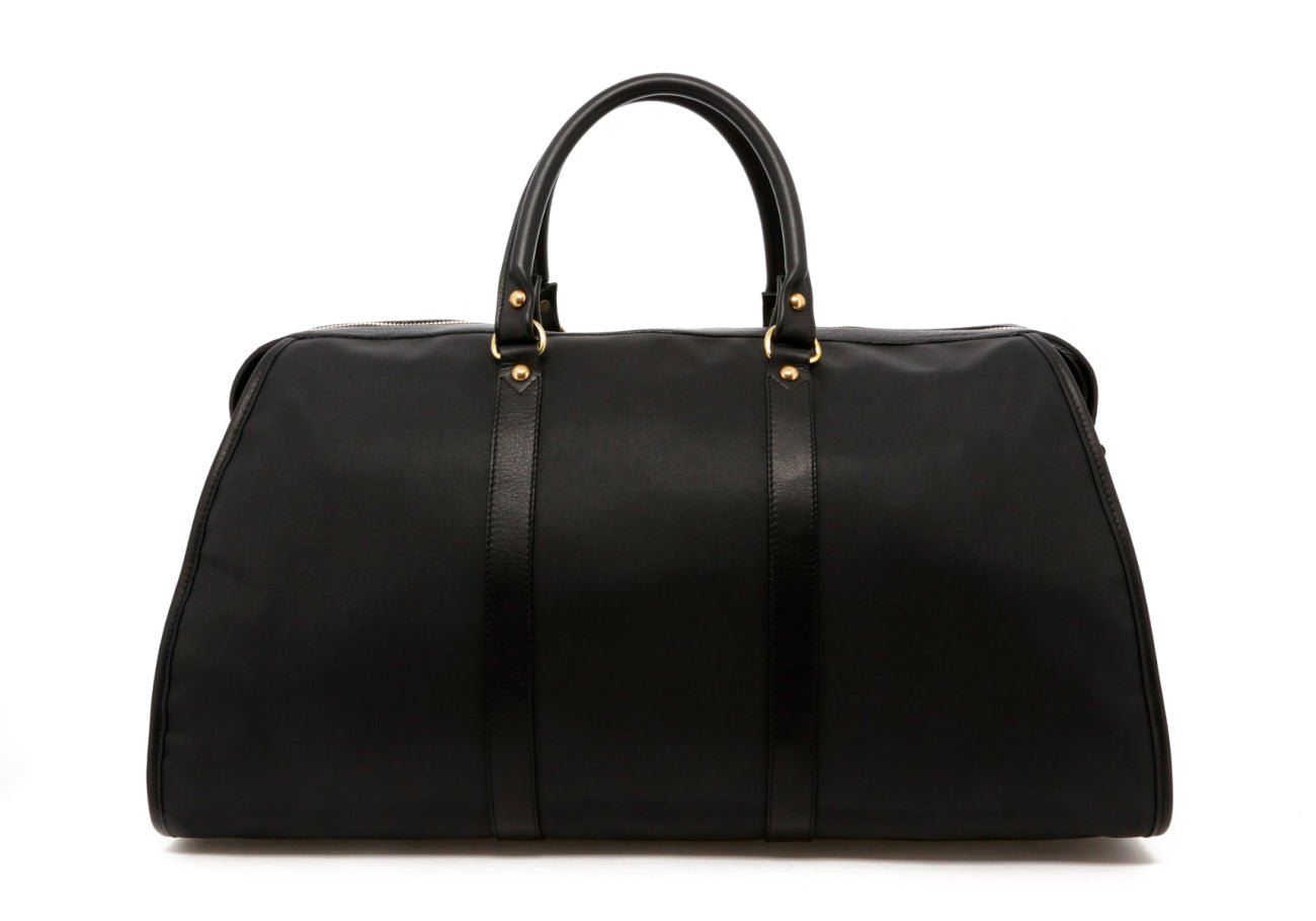 Hampton Duffle - Black/Black Trim - Nylon