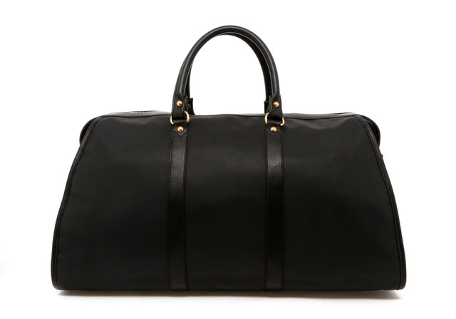 Hampton Duffle - Black/Black Trim - Nylon