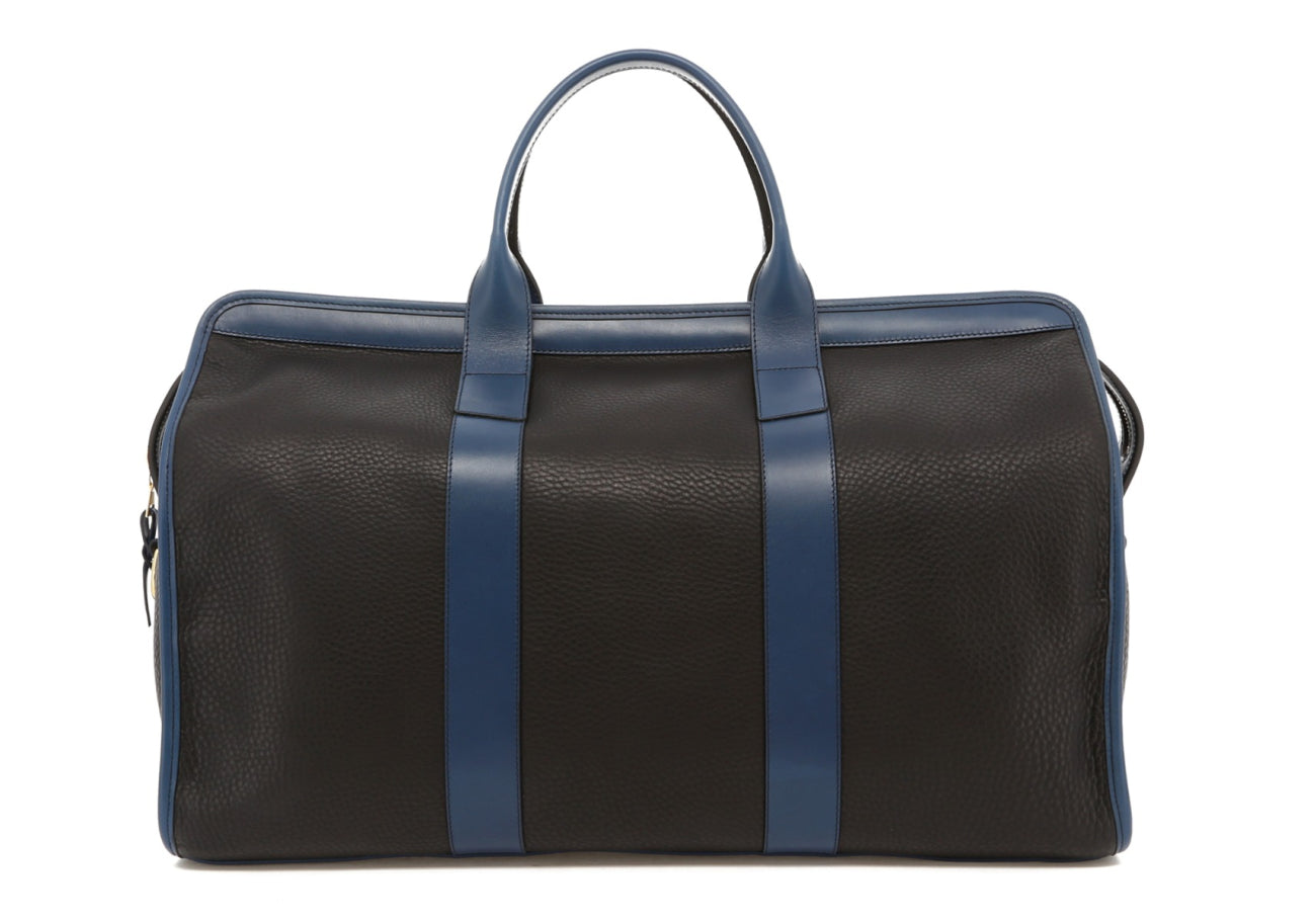 Signature Travel Duffle - Black Soft Tumbled / Midnight Trim