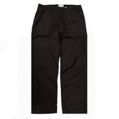 107 60's era GI chinos in 12 oz West Point Black Baker Back Cotton Satin