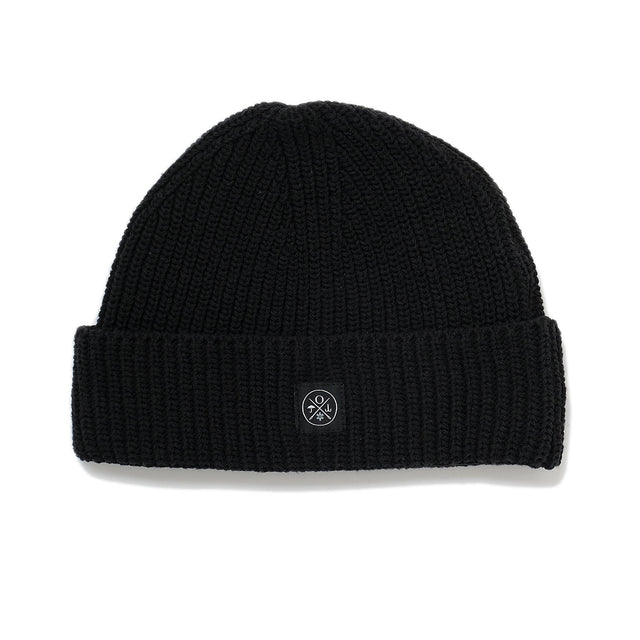 Black Recycled Cotton Toque