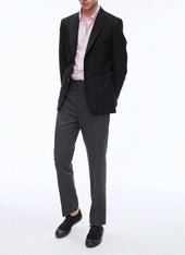 Organic Wool Canvas Blazer Jacket