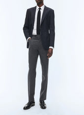 Organic Wool Canvas Blazer Jacket