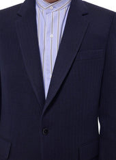 Wool And Cashmere Herringboned Blazer