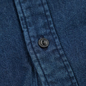 Bleached Denim Utility Shirt