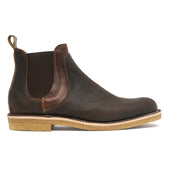 Bletchley Chelsea Boot in Brown Waxy/Bronze Kudu