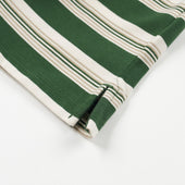 Block Stripe L S T Shirt Dark Green