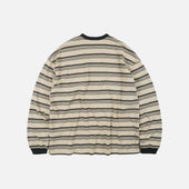 Block Stripe L S T Shirt Mud