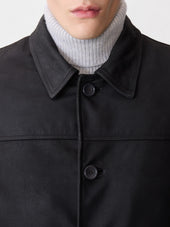 Veste En Cuir Marron