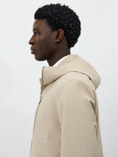 Parka L G Re Beige Capuche