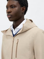 Parka L G Re Beige Capuche