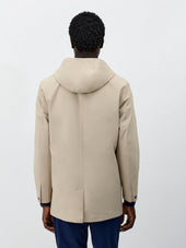 Parka L G Re Beige Capuche
