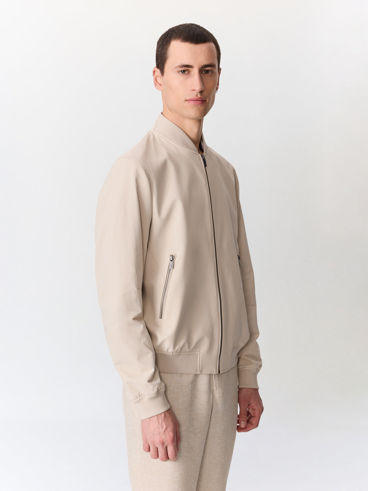 Blouson Teddy Beige