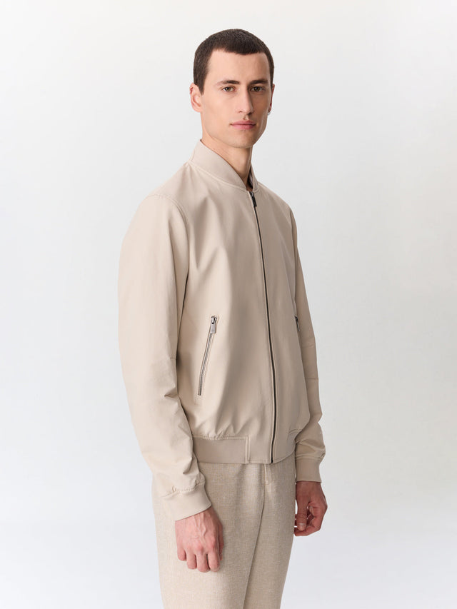 Blouson Teddy beige