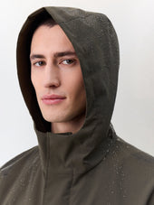 Parka Kaki Capuche