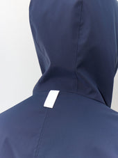 Parka Bleu Marine Capuche