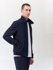 Blouson bleu marine