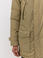 Parka Beige Capuche