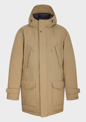 Parka Beige Capuche